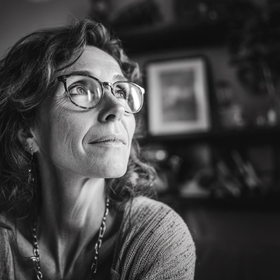 Personne à lunettes